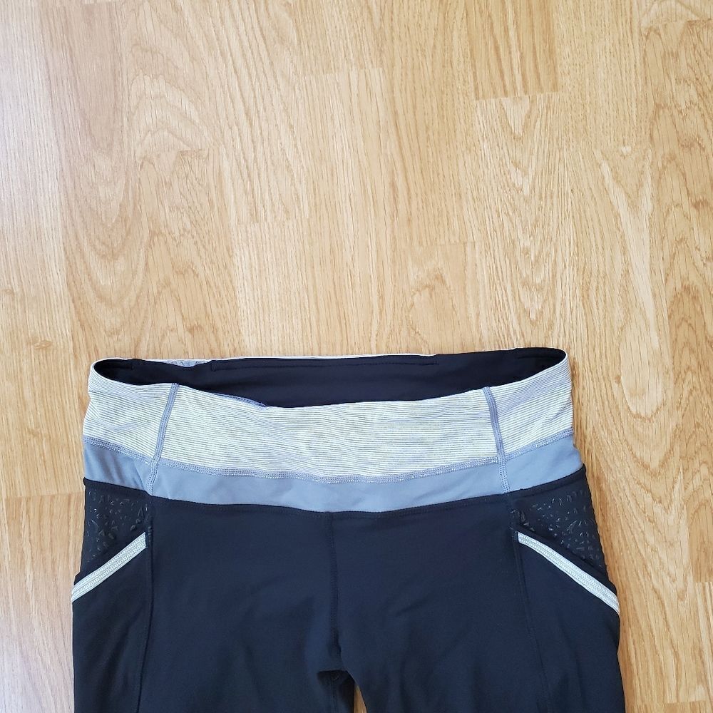 Lululemon Run A Marathon Cropped Leggings sz 8 - Picture 4 of 13